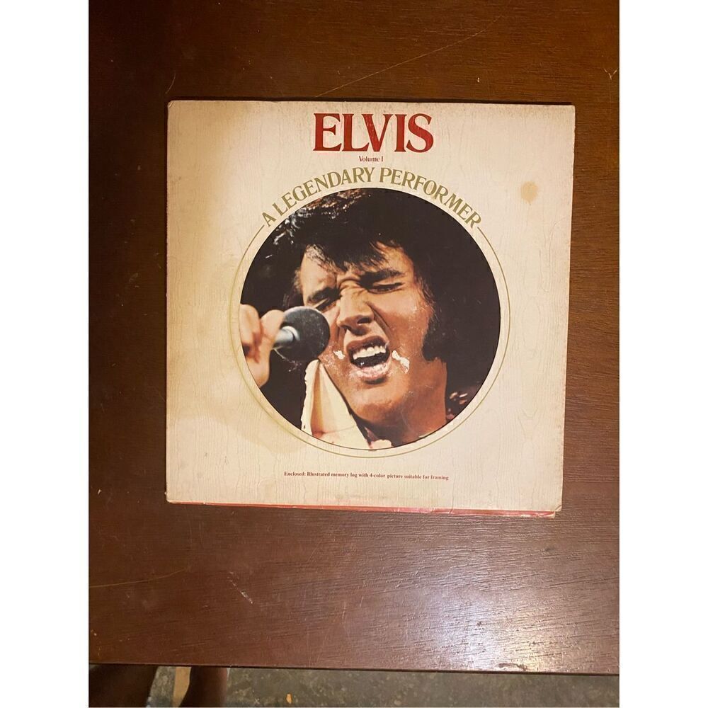 Vintage 1973 Elvis Presley vinyl